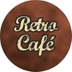 Logo Open FM - Retro Café